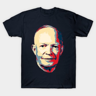 Dwight D. Eisenhower Pop Art T-Shirt